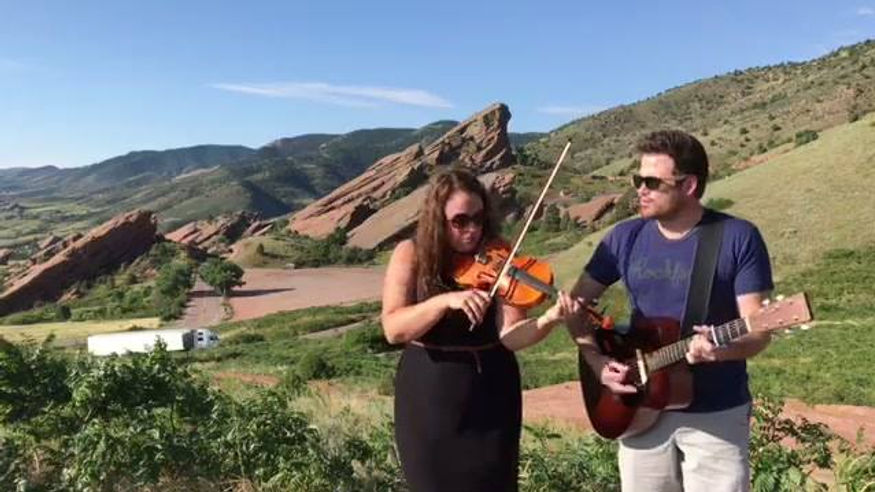 Hey guys! We played Red Rocks!
#liveatredrocks #thelonecanary #tour #music #folk #americana #duo #bytheriver #live #violin #martinguitar #colorado #redrocks #amphitheater